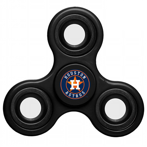 MLB Houston Astros 3 Way Fidget Spinner C60 - Black